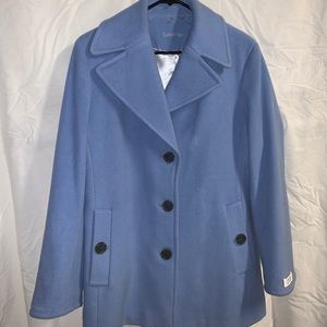 Blue Calvin Klein Coat